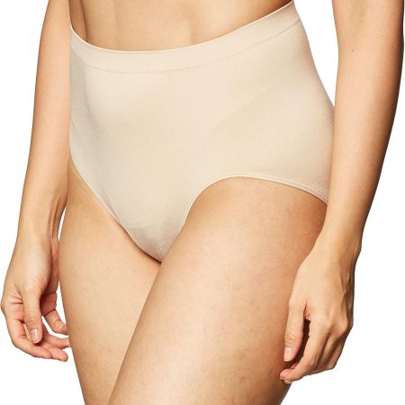Women Comfort Revolution Seamless Underwear Brief, Microfiber Stretch Underwear for Women, High Rise Panties