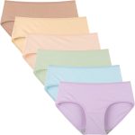 Women Underwear Cotton  Panties Regular & Plus Size 6-Pack